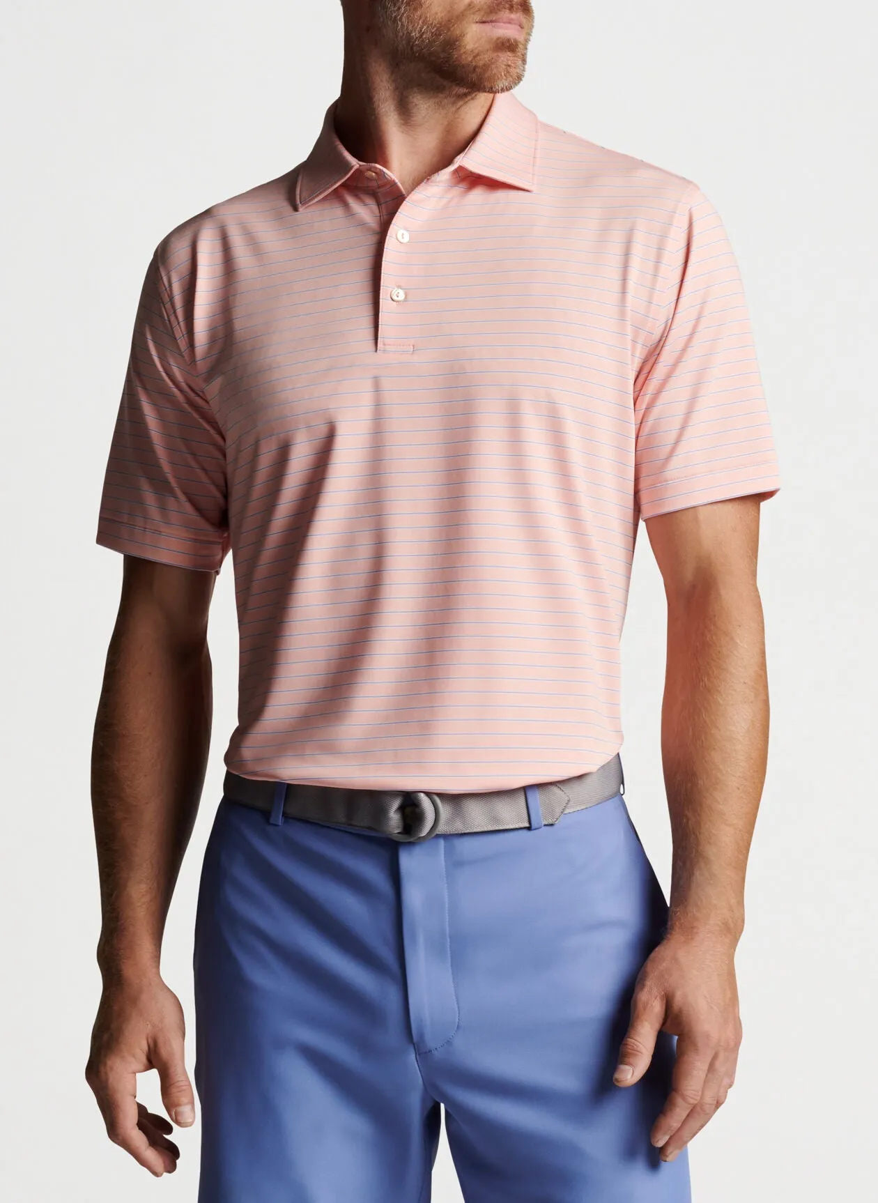 Peter Millar Drum Performance Jersey Polo