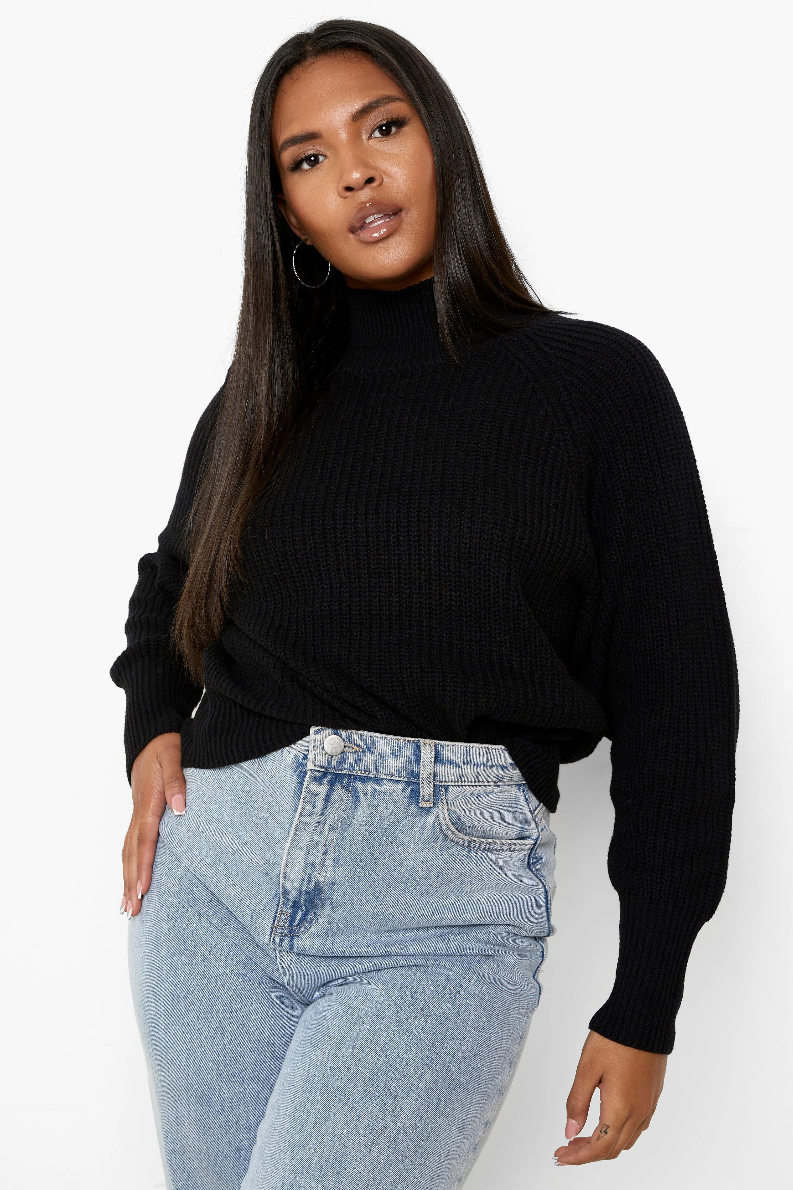 Plus Recycled Turtleneck Sweater