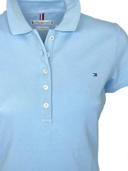 POLO DONNA AZZURRA