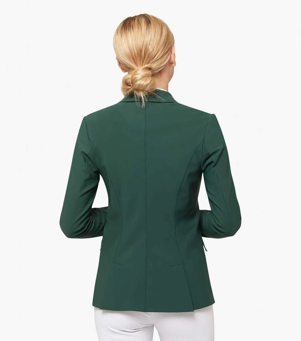 Premier Equine Hagen Ladies Competition Jacket in Green | Elite Saddlery