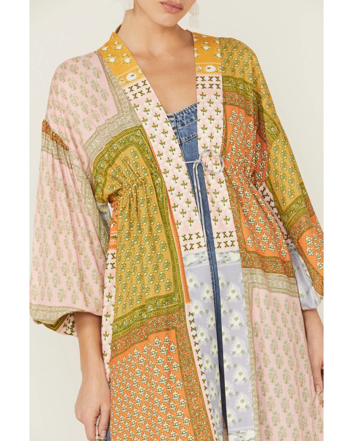 Product Name:  Jen's Pirate Booty Women's Daydream Manon Multicolored Kimono