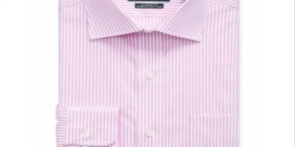 Ralph Lauren Men's Stripe Dress Shirt Pink Size 16X34X35