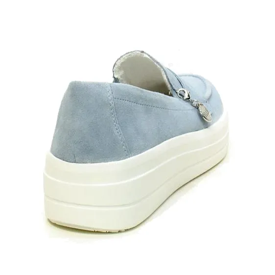 REMONTE EURO SNEAKER LOAFER BLUE - WOMENS