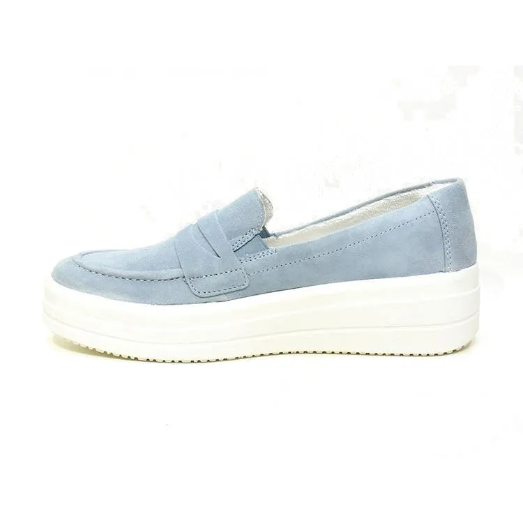 REMONTE EURO SNEAKER LOAFER BLUE - WOMENS