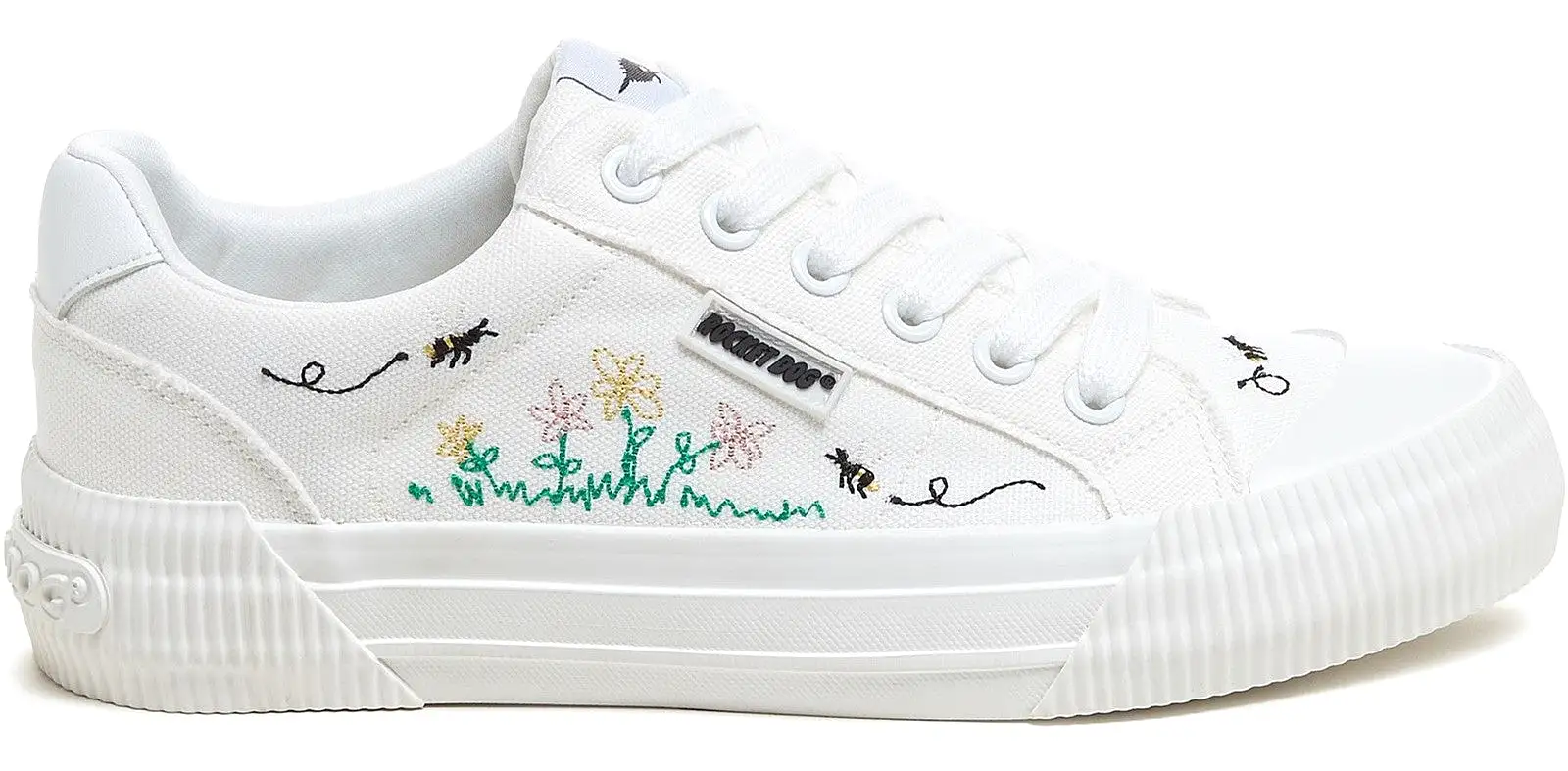 Rocket Dog Cheery Embroidery 12A Womens Lace Up Casual Shoe