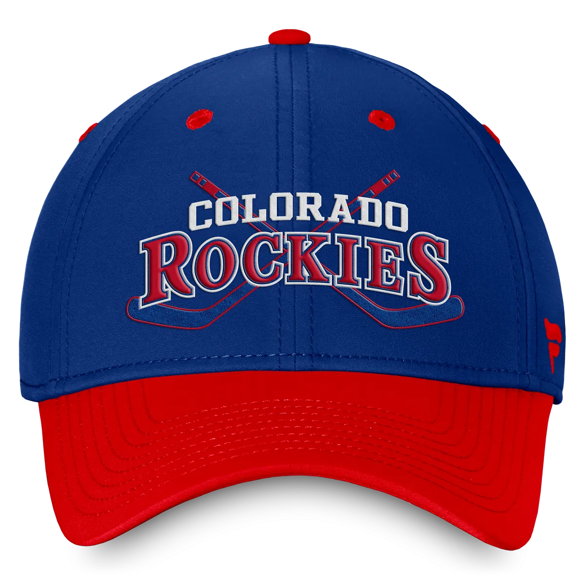 Rockies Hockey Heritage Flex Fit Hat