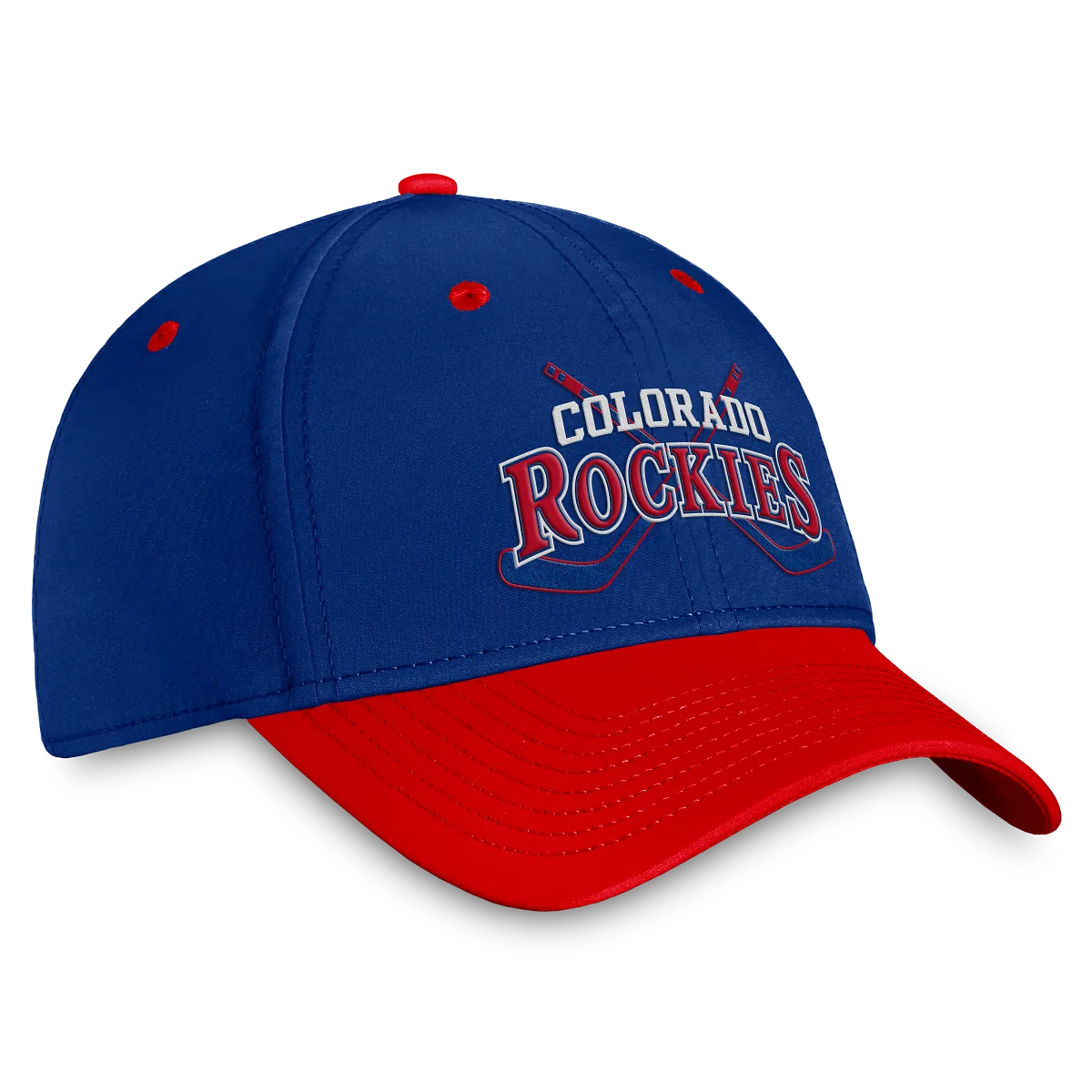 Rockies Hockey Heritage Flex Fit Hat