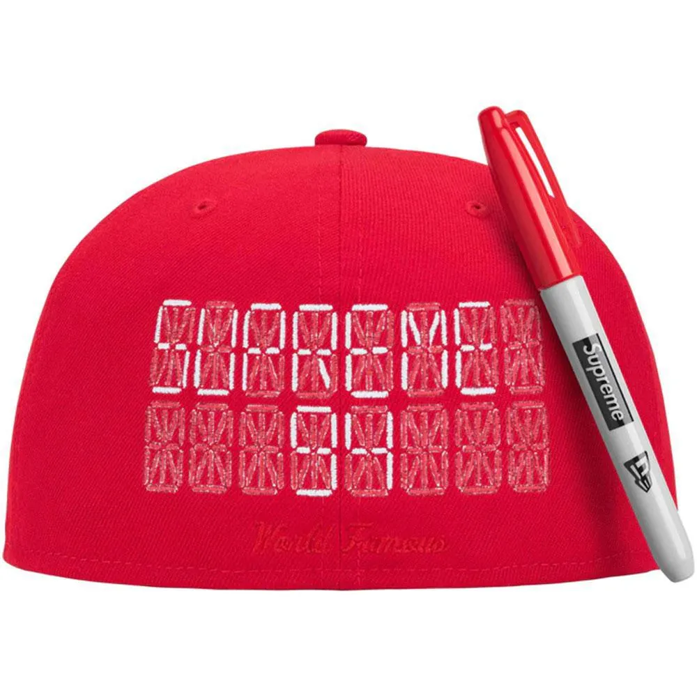 Sharpie Box Logo New Era Hat (Red)