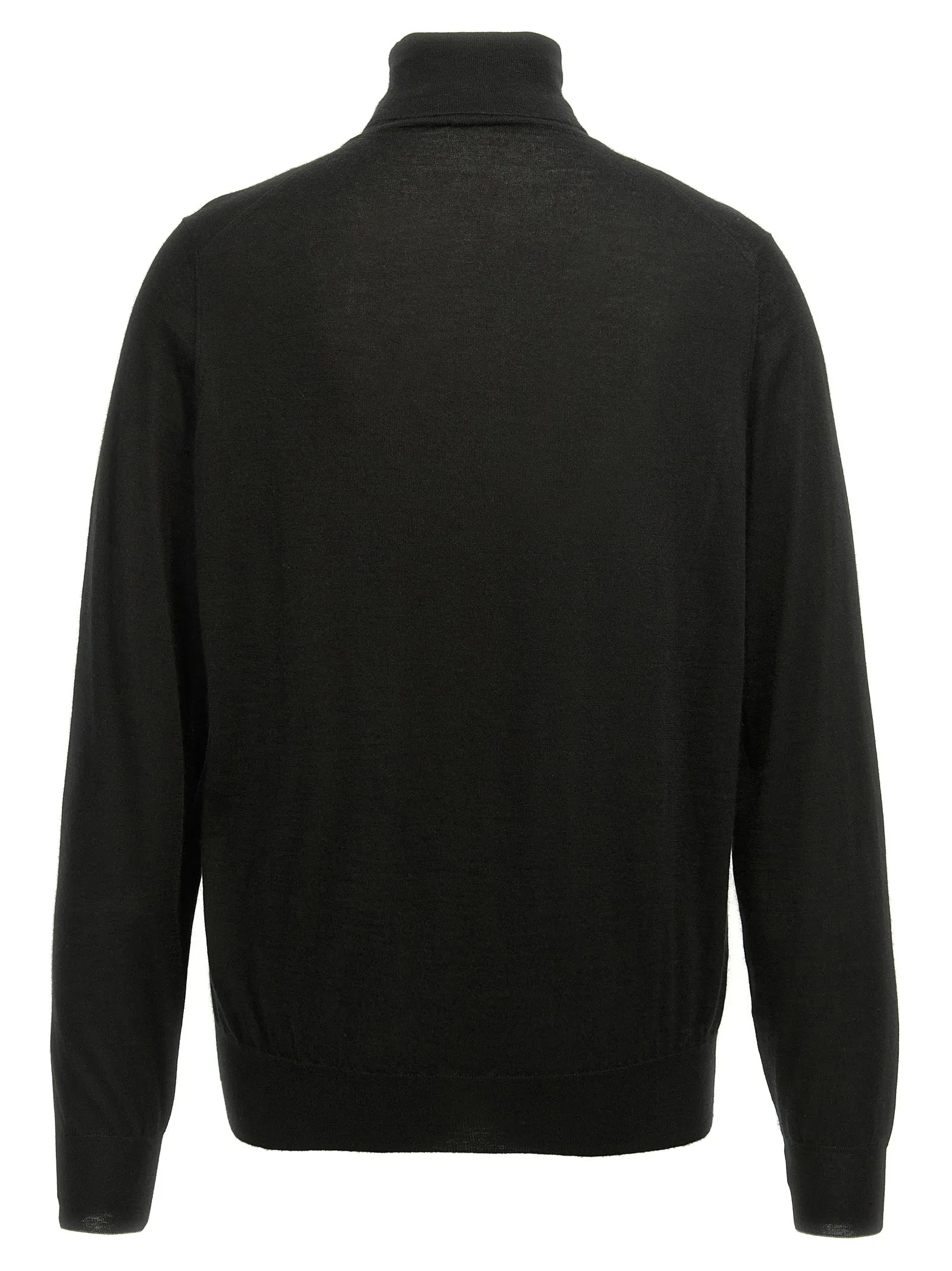 Silk Cashmere Turtleneck Sweater Sweater, Cardigans Black