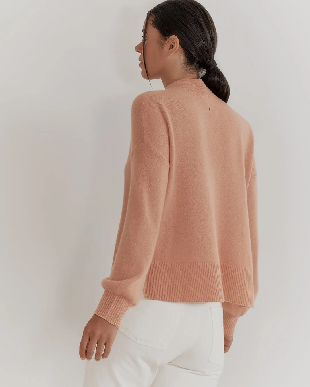 Single Origin Cashmere Cropped Sweater