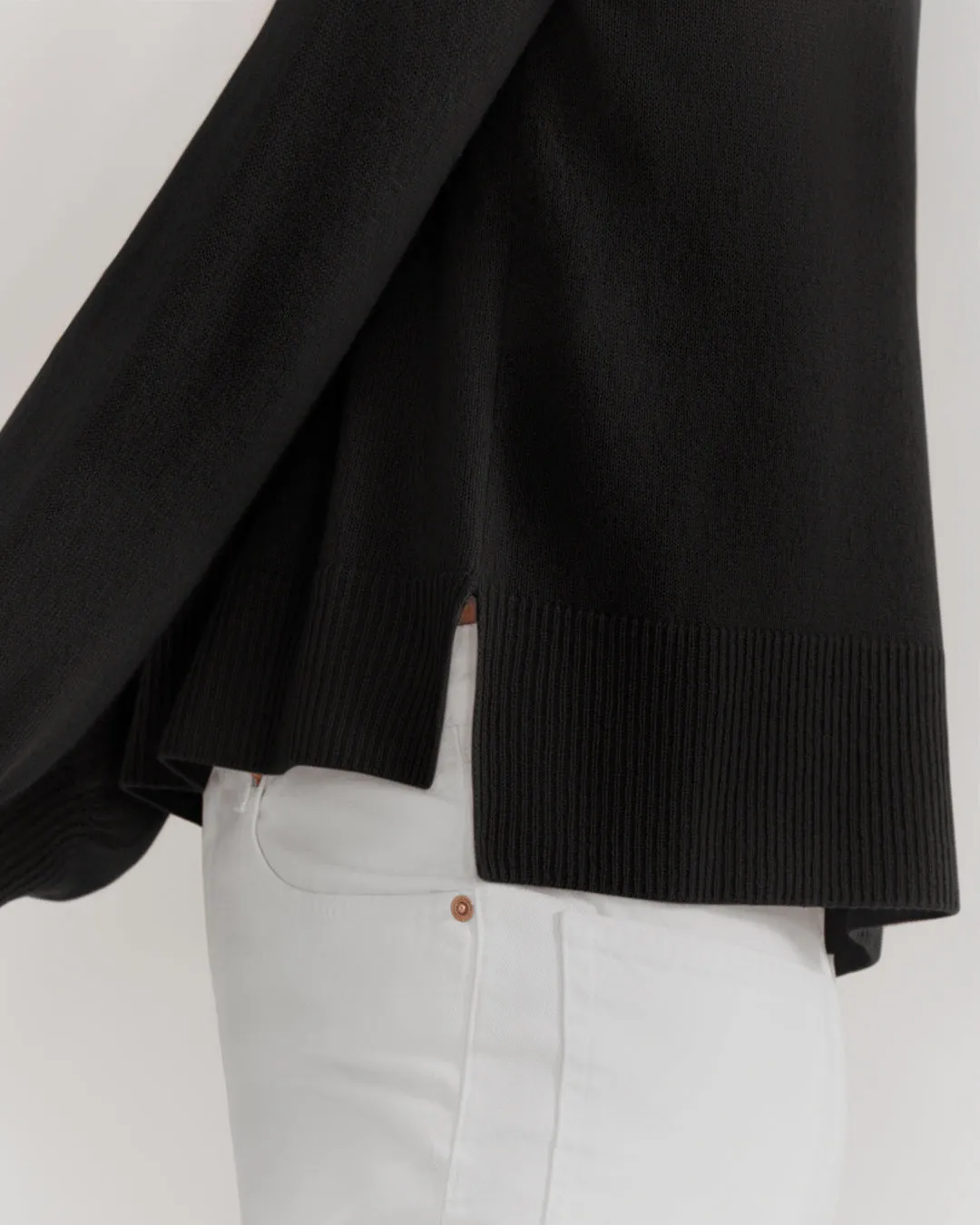 Single Origin Cashmere Cropped Sweater