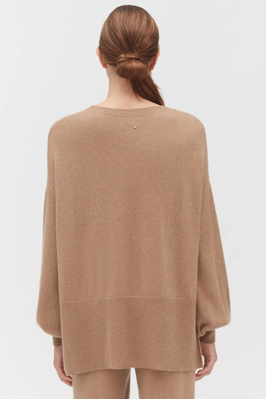 Single-Origin Cashmere Open Side Sweater