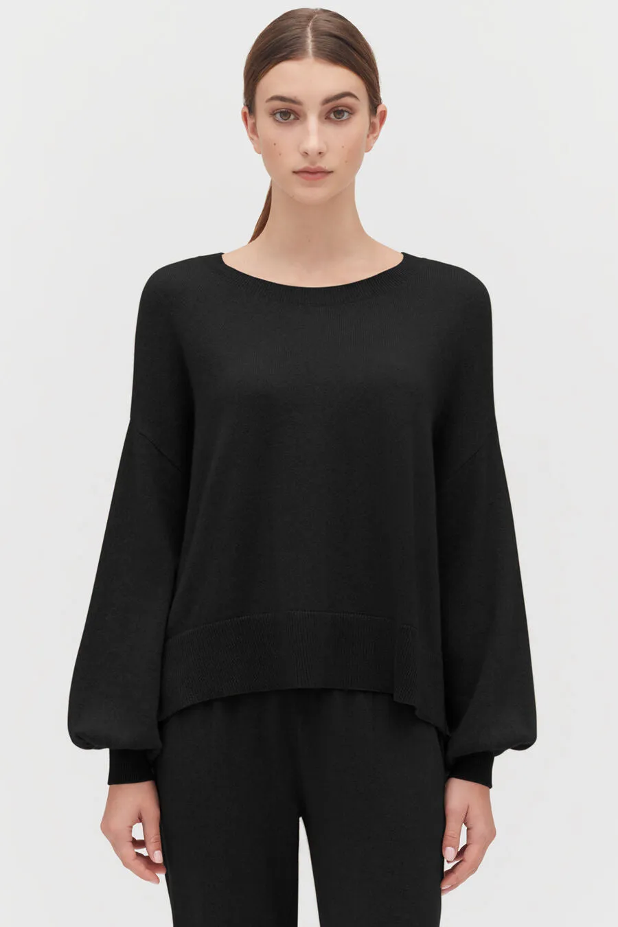 Single-Origin Cashmere Open Side Sweater