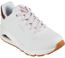 Skechers 155196 Uno Shimmer Away Womens Trainer