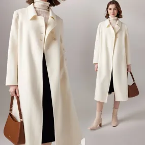 Slim-fit Woolen Coat