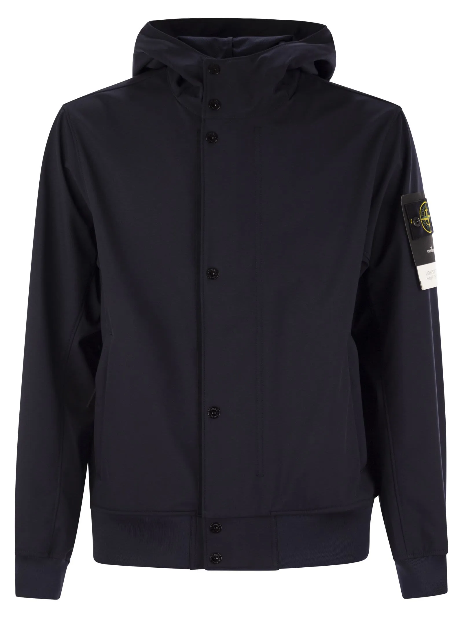 Stone Island Hooded Jacket, Water And Wind Resistant