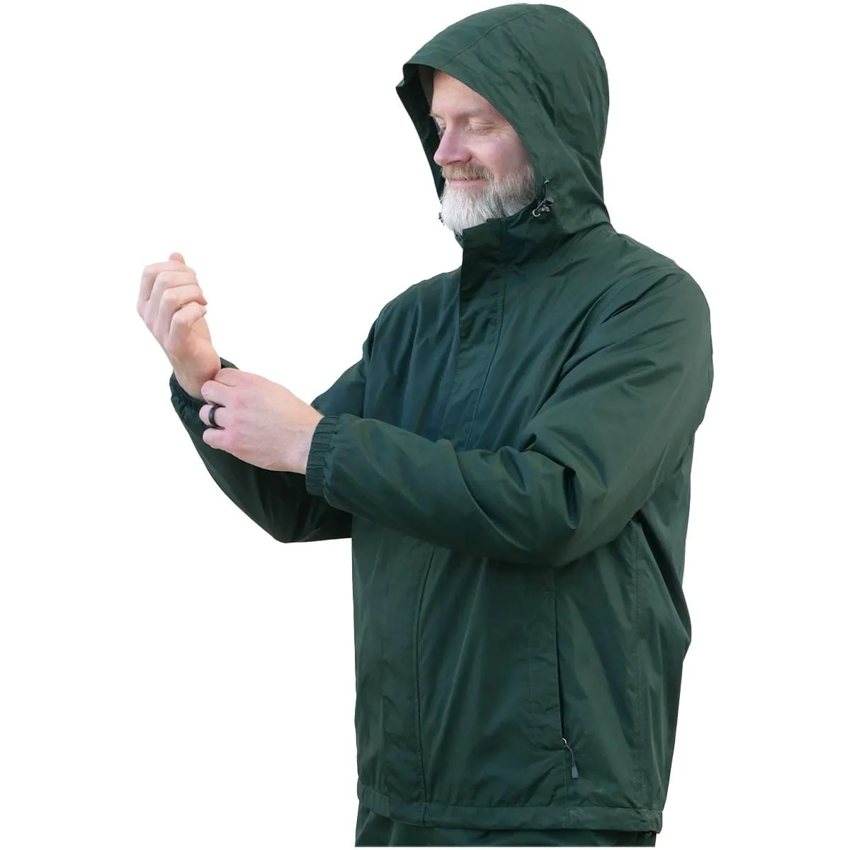 Sugar River by Gemplers Waterproof Breathable Packable Rain Jacket