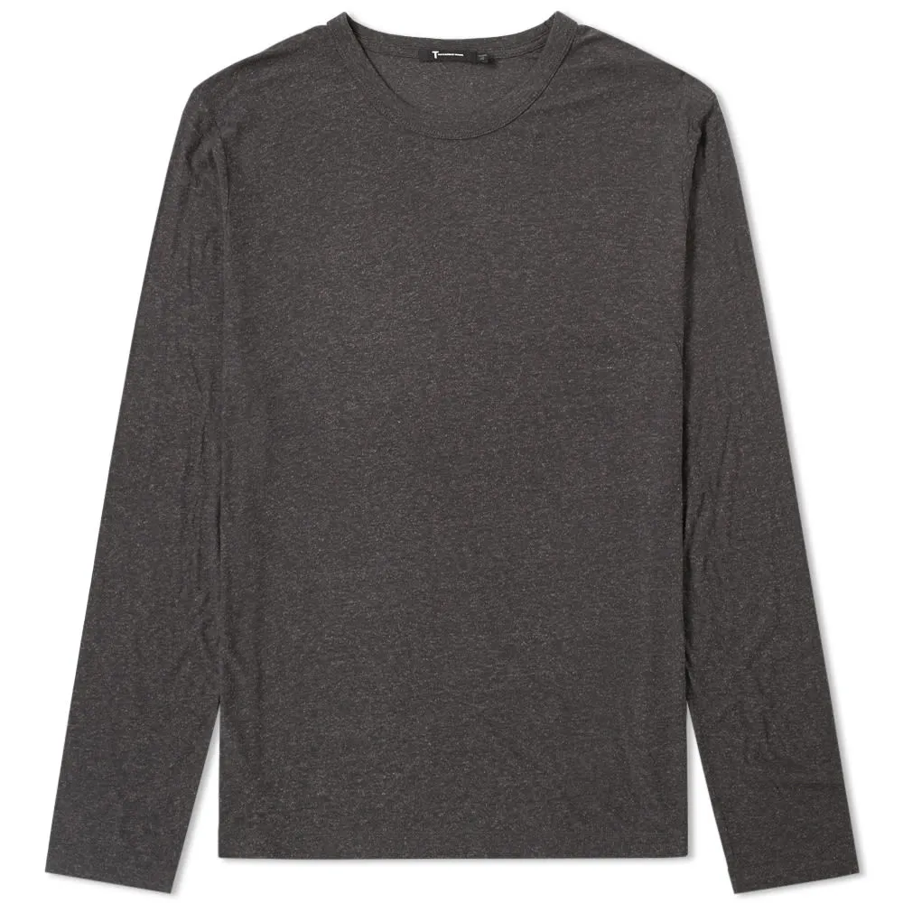 T by Alexander Wang Long Sleeve Classic TeeCharcoal