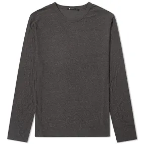 T by Alexander Wang Long Sleeve Classic TeeCharcoal