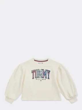 TH Tartan Logo Crew Neck | Sweatshirts & Hoodies | Tommy Kids