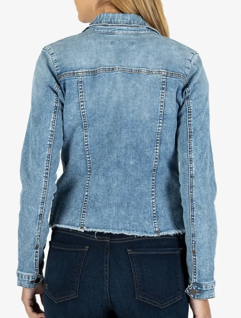 The Raw Hem Jean Jacket in Standard