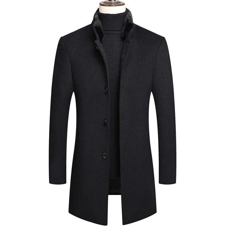 Thick wool coat