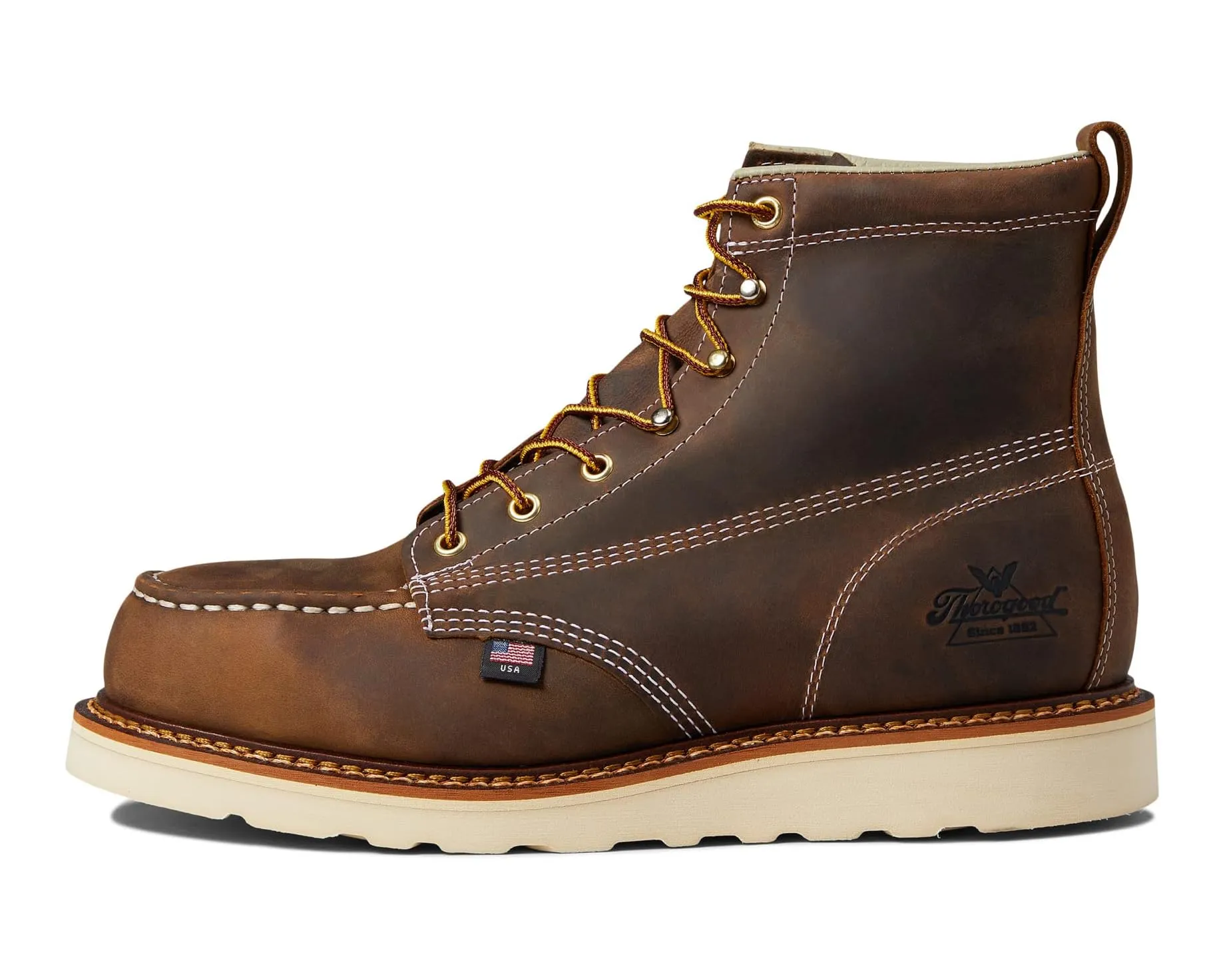 Thorogood American Heritage 6″ Moc Toe Steel Safety Boot (Men’s)