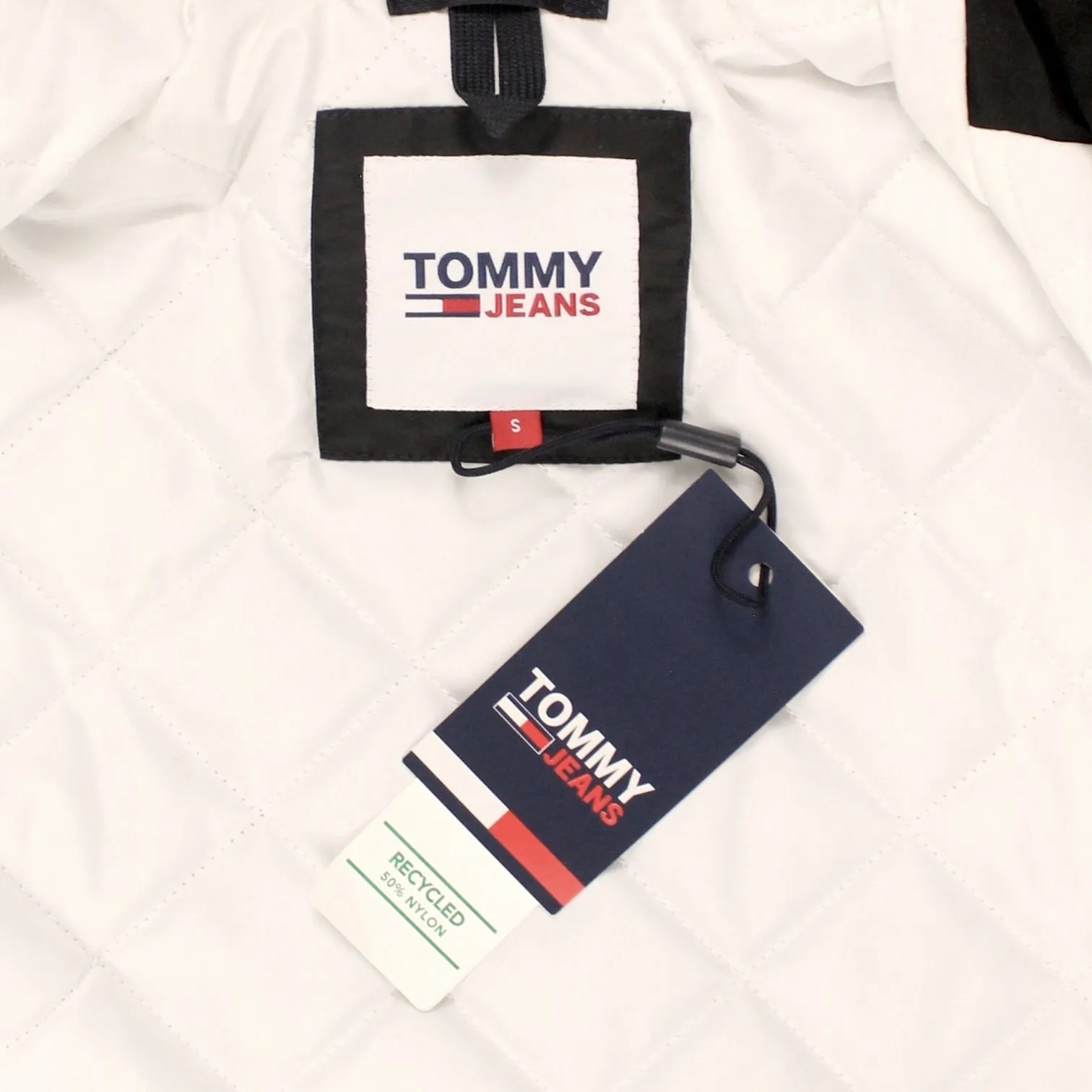 Tommy Hilfiger Black Cropped Coach Jacket