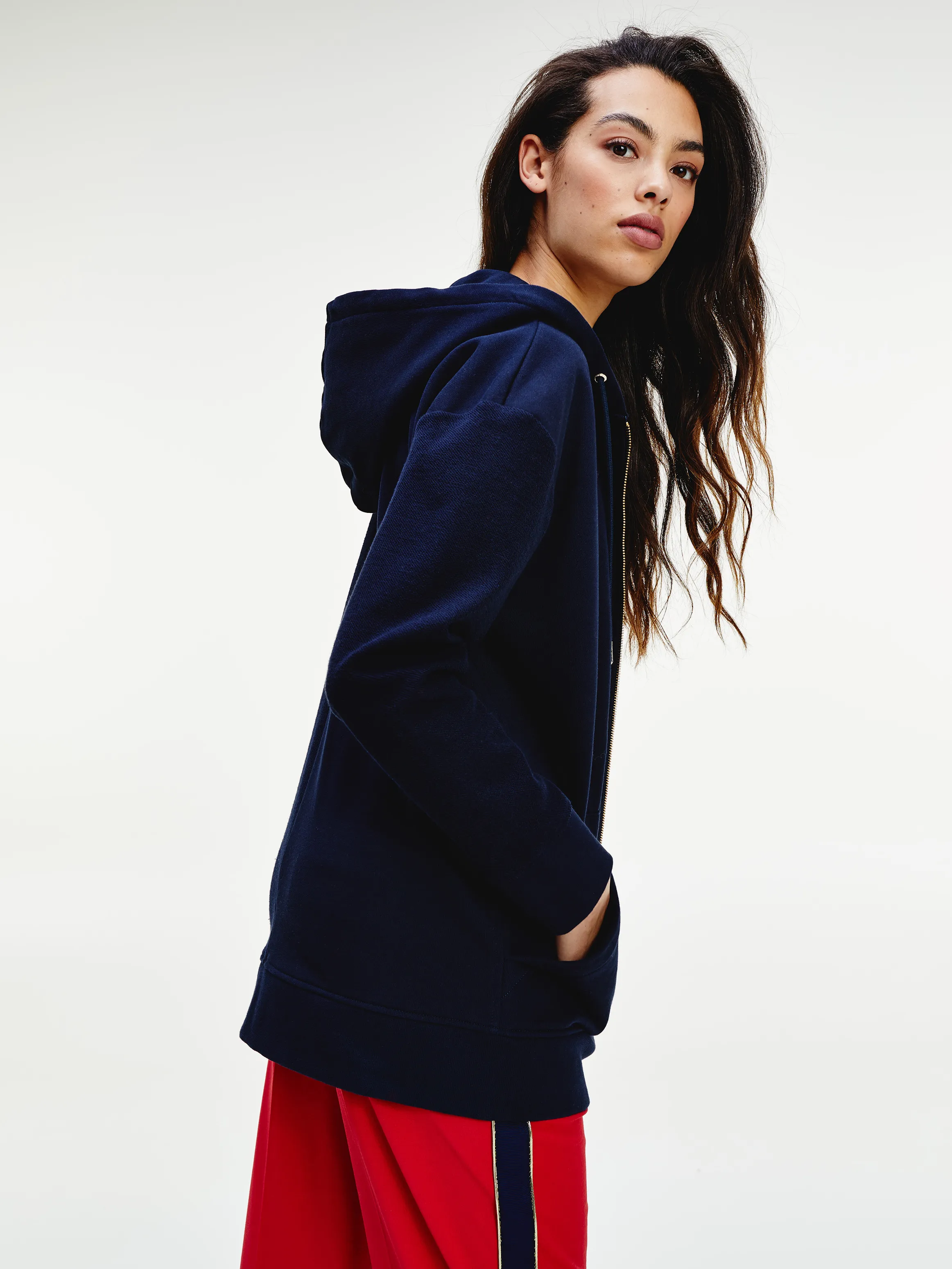 Tommy Icons Flag Embroidery Hoodie | Sweatshirts & Hoodies | Tommy Hilfiger