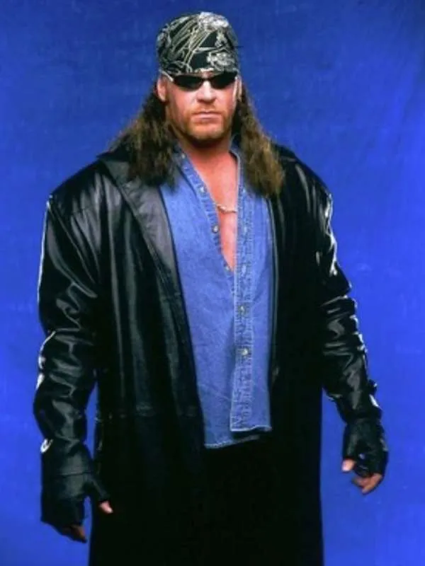 Undertaker WWE Black Leather Coat