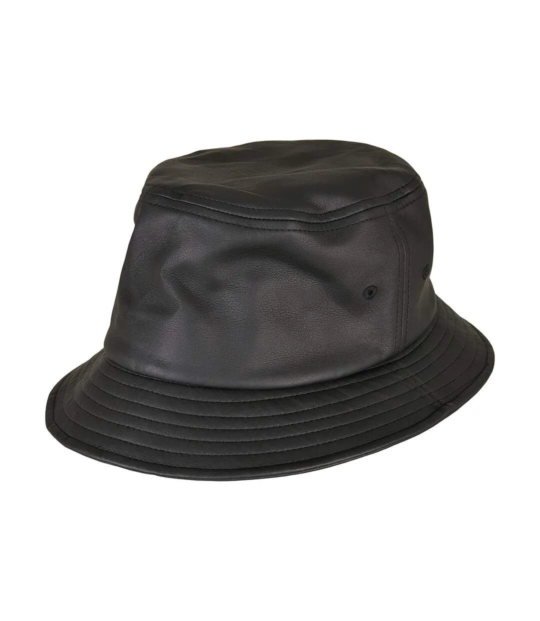 Unisex adult bucket hat black Flexfit