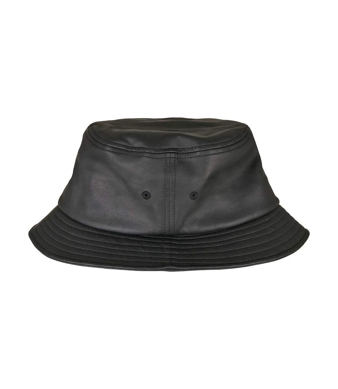 Unisex adult bucket hat black Flexfit