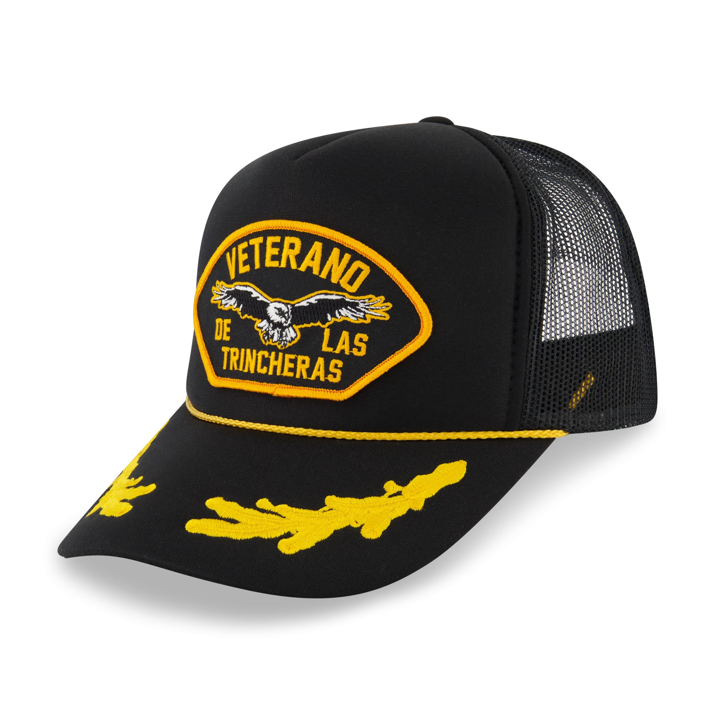 Veterano Black Foam Trucker Hat