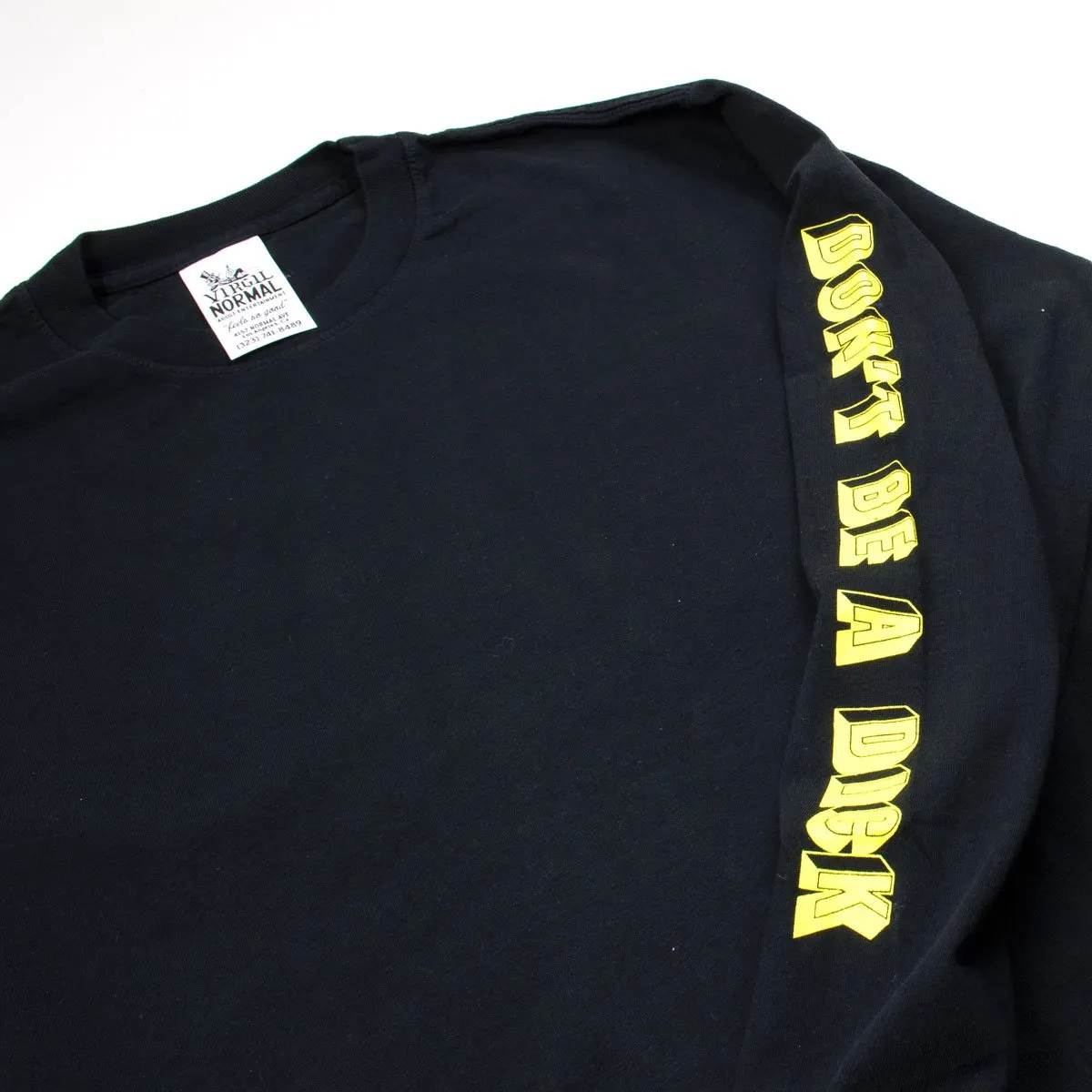 Virgil Normal - Tape Minded LS T-shirt - Black