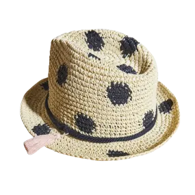 White Stuff Spot Trilby Hat