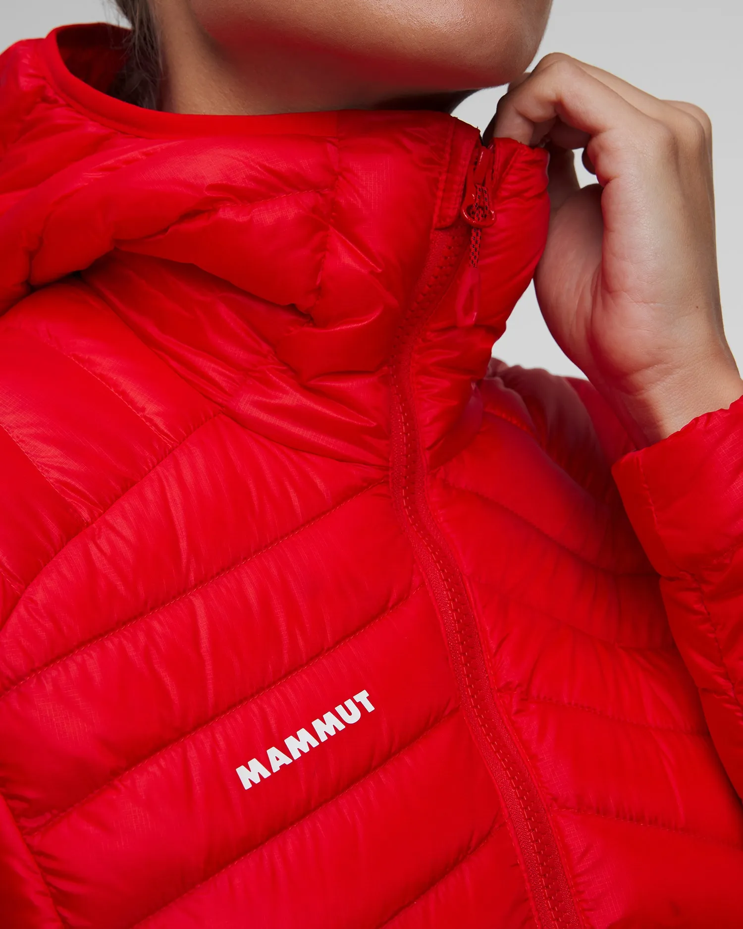 Women's down jacket Mammut Broad Peak IN red 101302971-3778