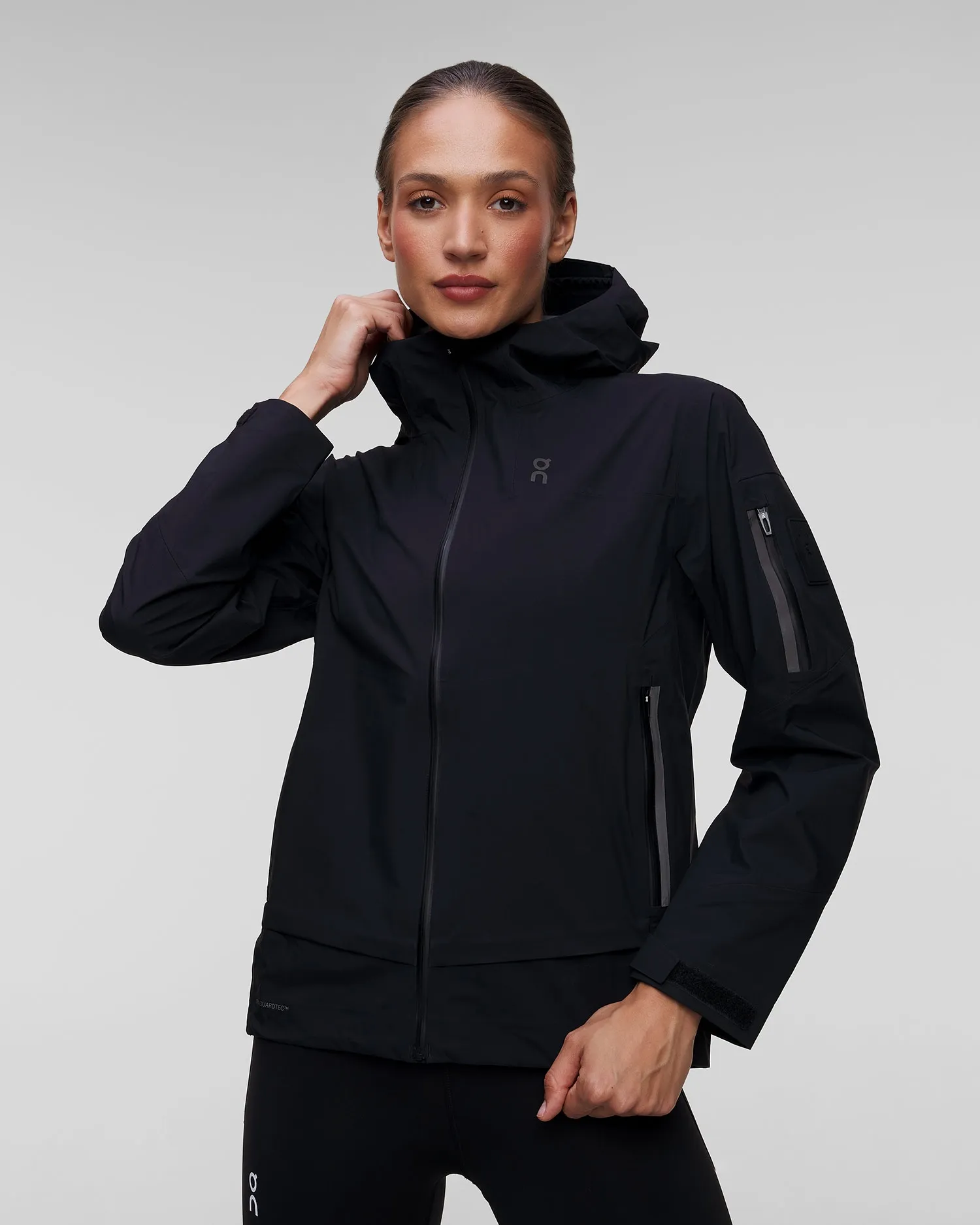 Women's On Running Trek Jacket 1WE10380553-black