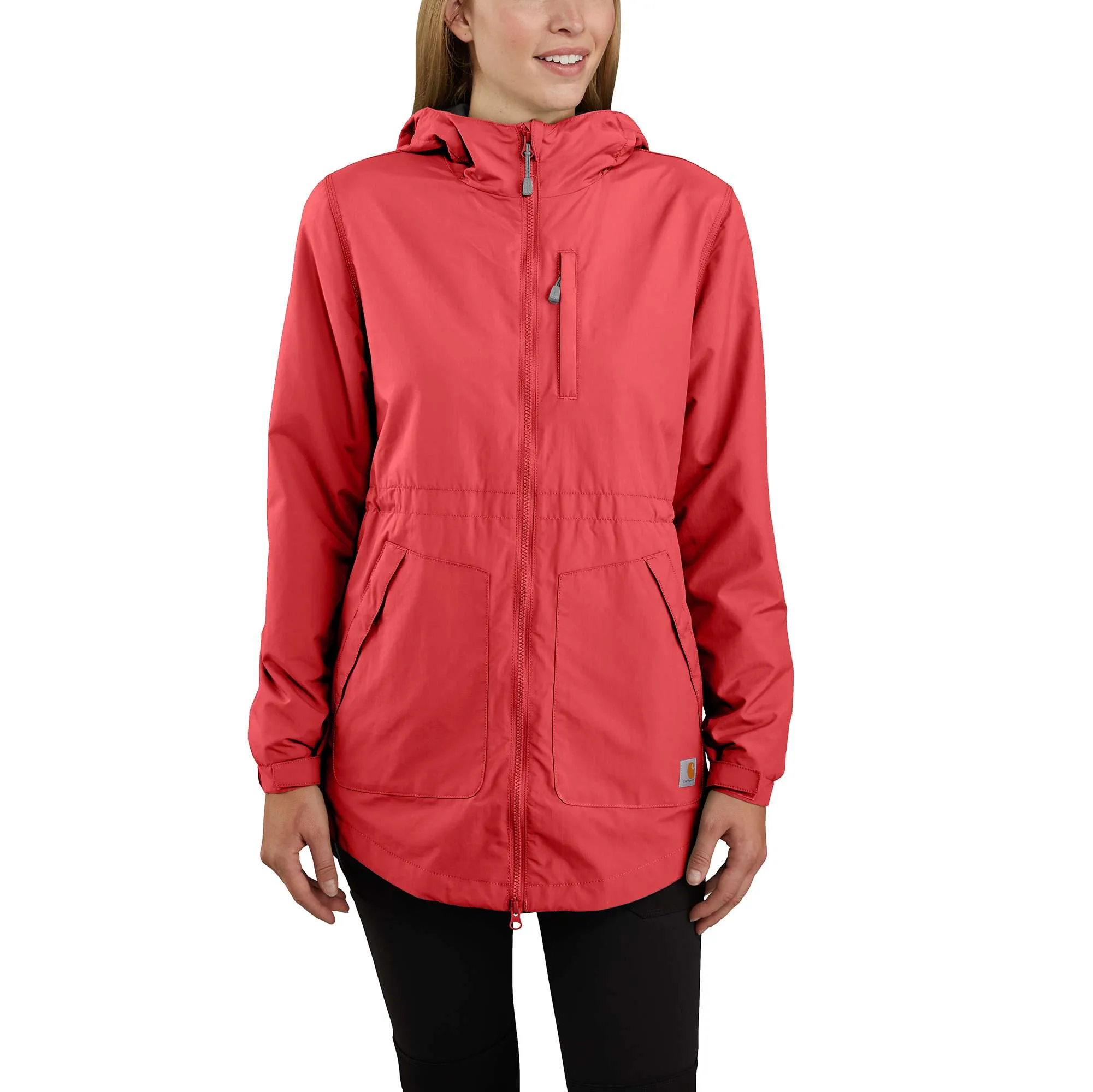 Women's Rain Defender Relaxed Fit Lightweight Coat - 1 Warm Rating