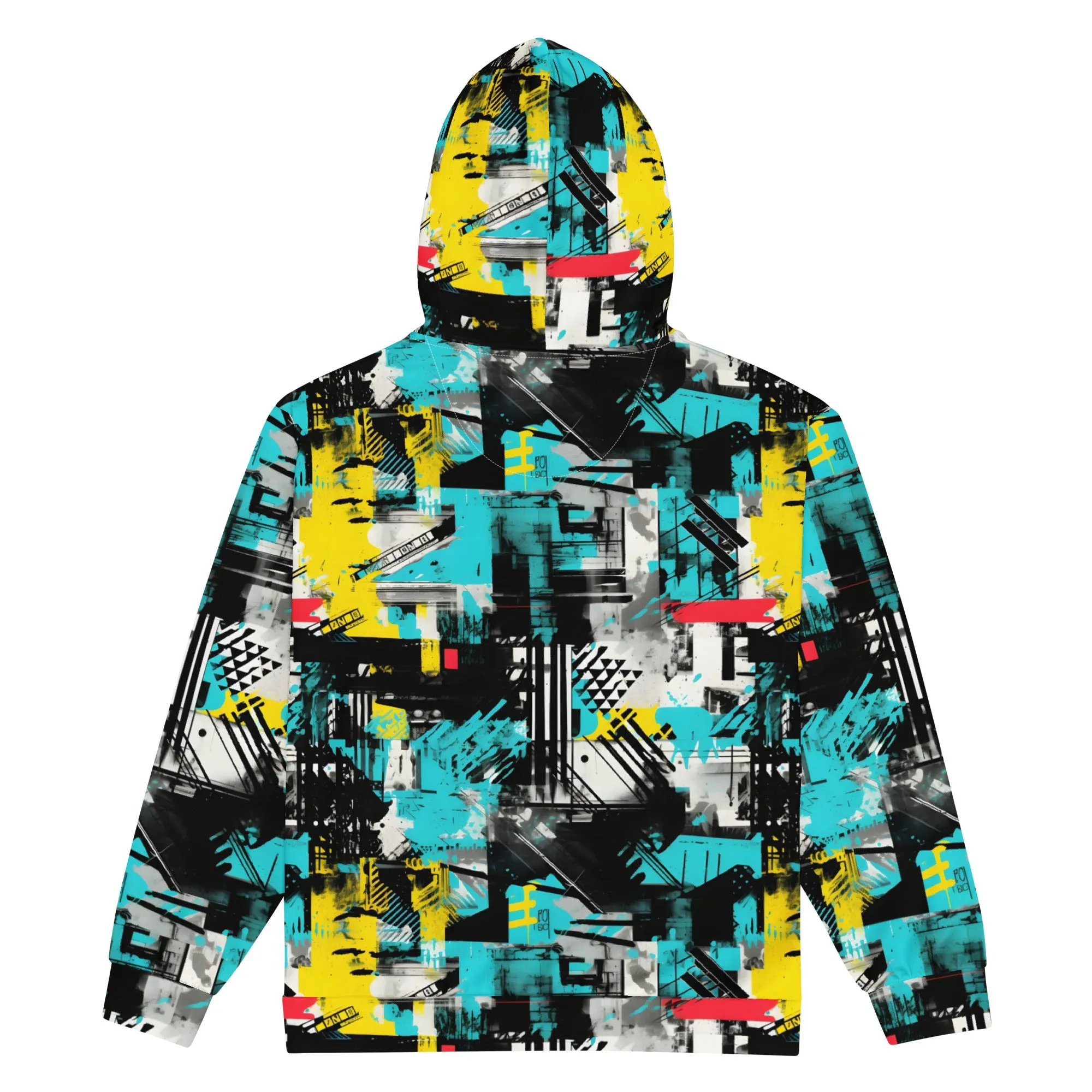 Womens Zip Hoodie - Tropical Thunder 001