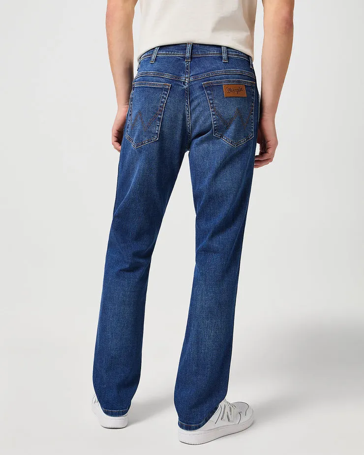 Wrangler Texas Stretch Authentic Straight Lightweight Mens Jeans - Dean