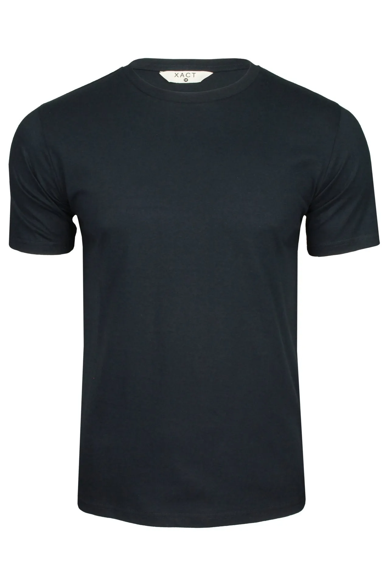 Xact Mens 5-Pack Plain Crew Neck Cotton T-Shirts