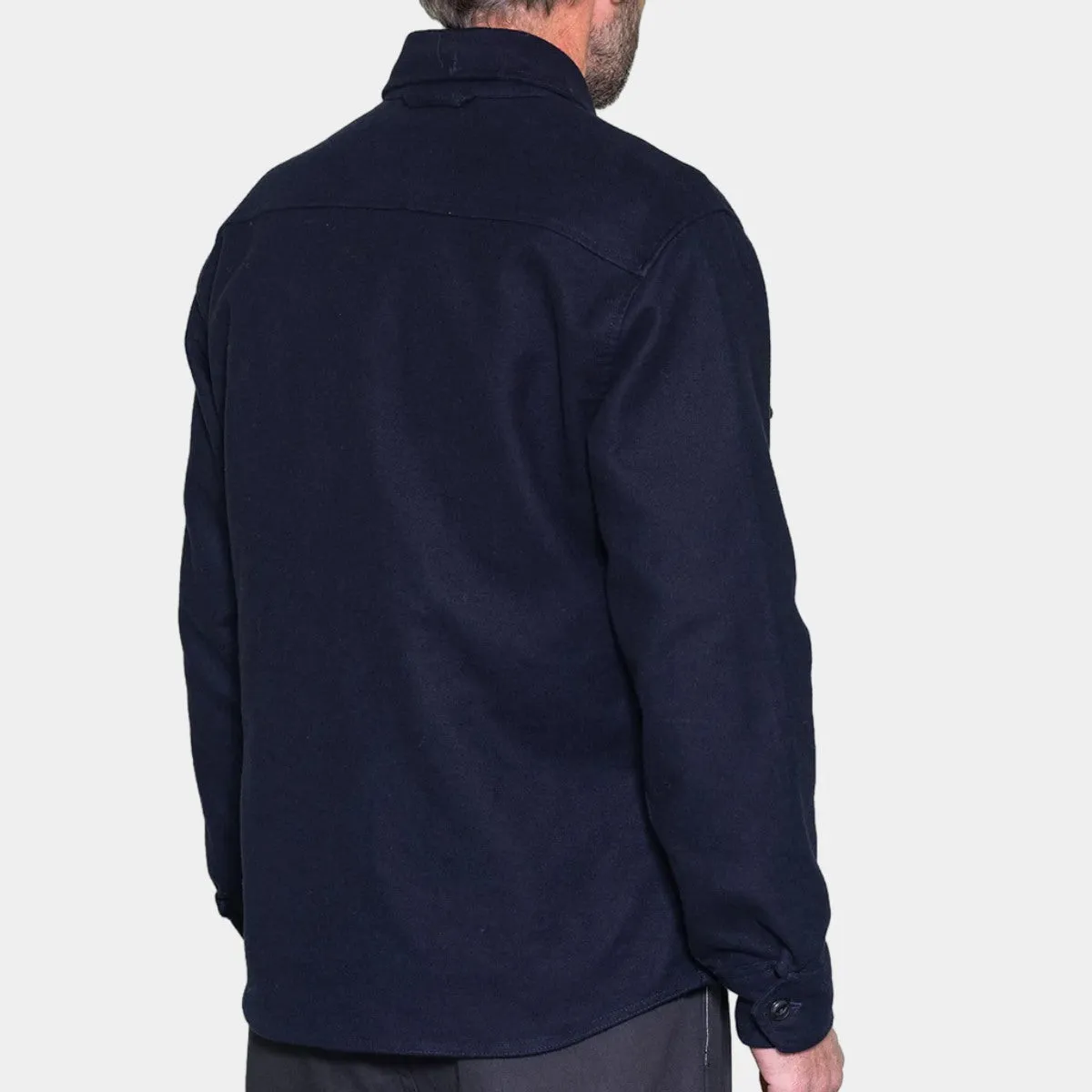 Yarmouth Oilskins Maritime Overshirt - Navy Moleskin